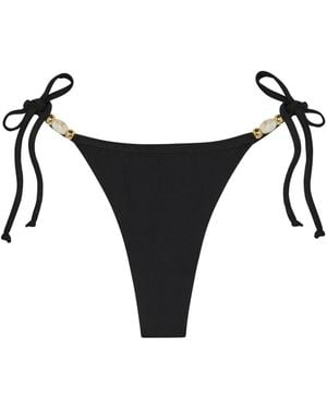 Aja Swimline Selene Bikini Bottom - Black