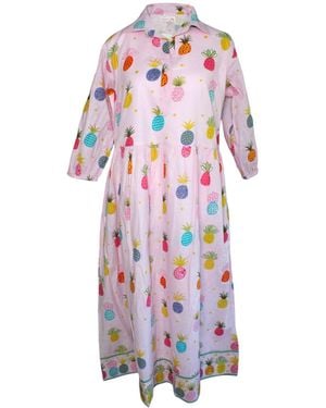 Mary Marshmallow Frannie Dress Long - Multicolour