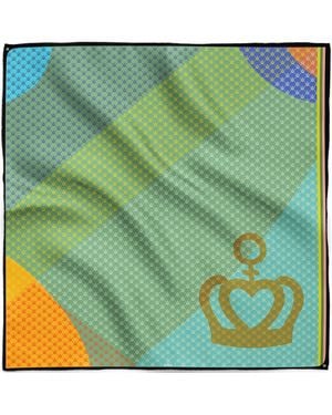 Kueen Silk Scarf - Green