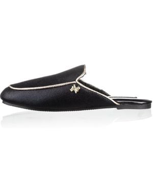 Laines London Classic Mules - Black