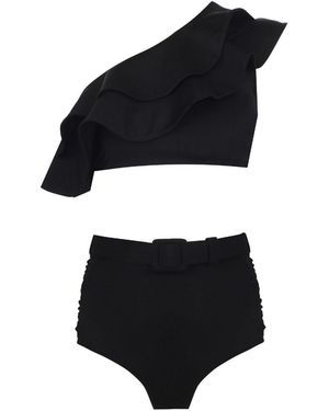 Nur Karaata Cliantha Bikini Set - Black