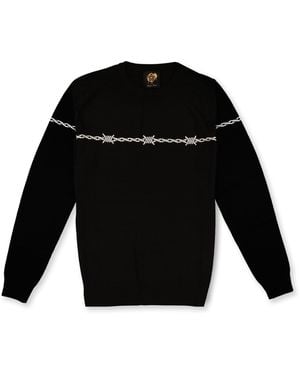 Gresham Blake Barbed Wire Jumper - Black