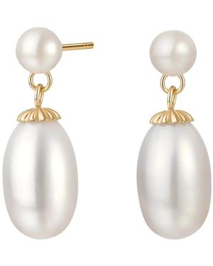 Katy Faye Mia Earrings - Metallic