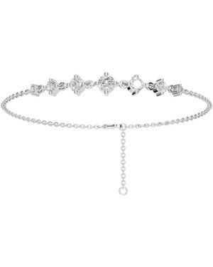 Aya Fine Jewelry Fourteen Kt Graduated Diamond Wrist Chain - White