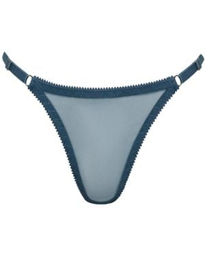 Daily Underwear Adjustable Brazilian Knickers Ocean Light - Blue