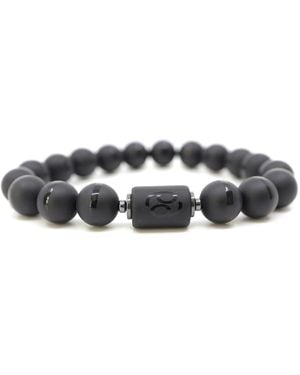 Shar Oke Cancer Zodiac Beaded Bracelet - Gray