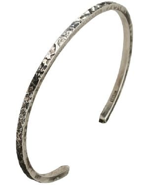 Posh Totty Designs S Molten Silver Cuff - Metallic