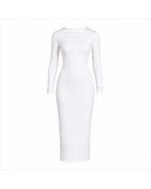The Ethos Studio Sarah Dress - White