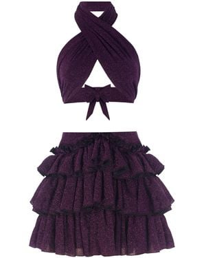 Nur Karaata Bellano Sparkle Set - Purple