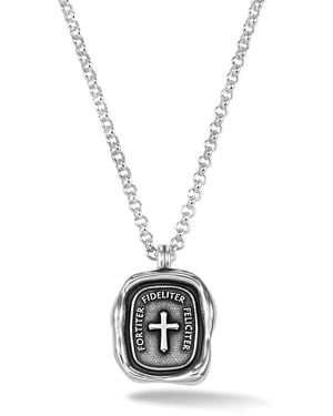 Dower & Hall Success Talisman Necklace - Metallic