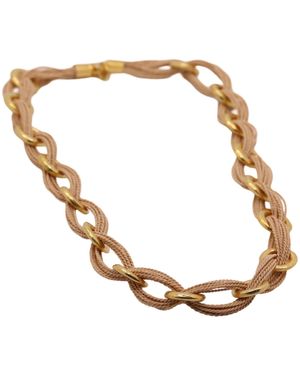 Nart Nature Making Art Neutrals The Knot Buriti Natural Fibre Necklace - Metallic