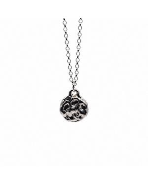 Moca Jewellery Moon Necklace - Black