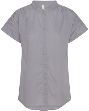 GROBUND The Mila Shirt - Grey