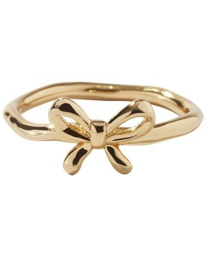Muru Bow Ring - Metallic