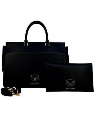 Ana Malik Llc The Mansa Bag - Black