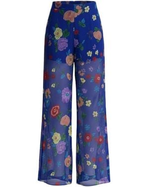 GLAM ON YOU Kyla Trousers - Blue