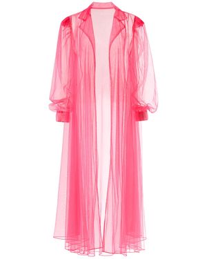 By Moumi Tulle Coat Neon - Pink