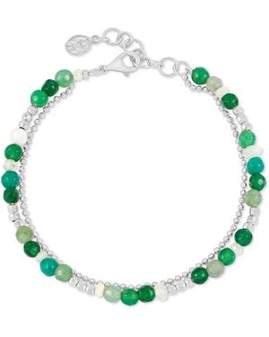 Dower & Hall Evergreen Faceted Bead Orissa Bracelet