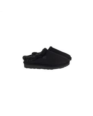 The New Orchard Classic Vegan Slippers - Black