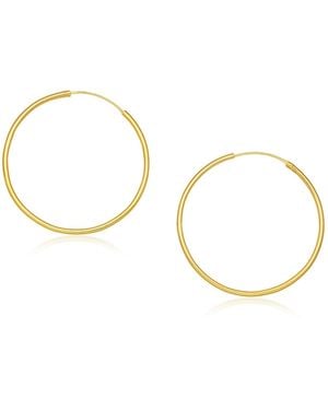 Preeti Sandhu Lunar Hoops - Metallic