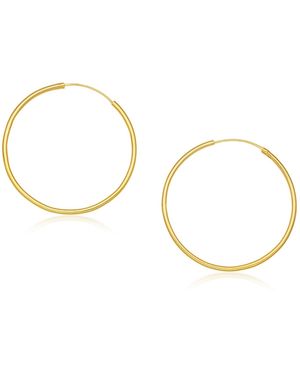 Preeti Sandhu Lunar Hoops - Metallic