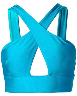 AGGI by HALEWSKI Isla Hawaiian Ocean Top - Blue