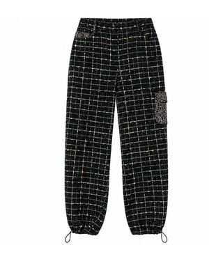 Helmstedt Karla Pants Boucle - Black