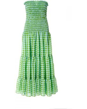 AGGI by HALEWSKI Maya Tender Shoots Dress - Green