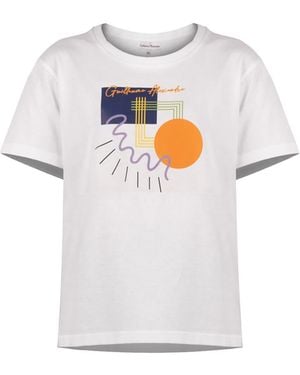 GUILLAUME ALEXANDRE Abstract T-Shirt - White