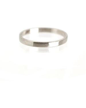 VicStoneNYC Fine Jewelry Timeless Solid Band - White