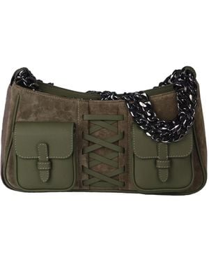 F3Rog by Rana Mini Leila Shoulder Bag - Green