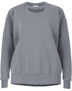 SALANIDA Rotondo Merino Wool Jumper Light - Grey
