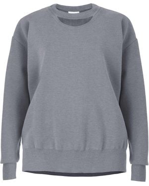 SALANIDA Rotondo Merino Wool Sweater Light - Gray