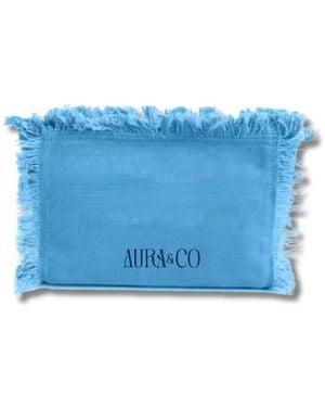 Aura & Co Aura Beach Cosmetic Bag - Blue