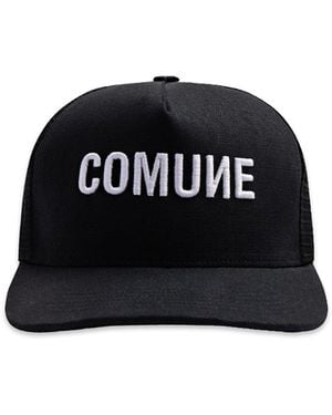 Comune Logo Trucker Hat - Black