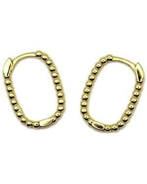 VicStoneNYC Fine Jewelry Ball Earrings - Metallic