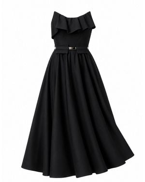 Ma Mulier Cloud Long Dress - Black