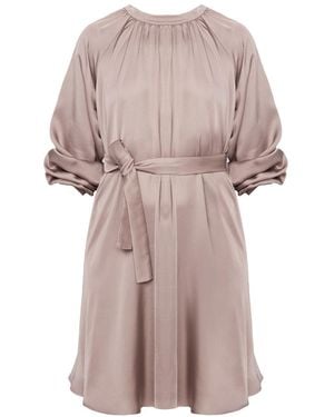 UNDRESS Neutrals Lila Fluttering Midi Dress - Pink