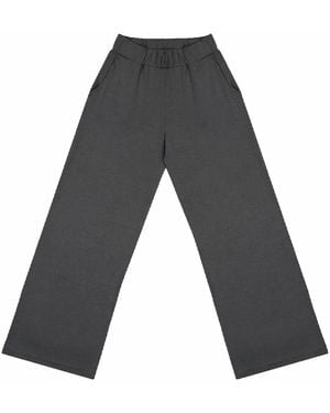 Aloha From Deer Aloha's Basics Long Loose Pants Dark - Gray