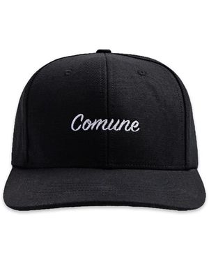 Comune Incursive Classic Cap - Black