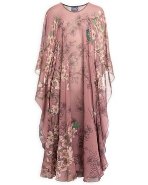 Éadach by Sara O'neill Messenger Cape Dress - Pink