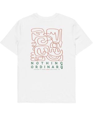 Anchor and Crew Sixteen Nothing Ordinary Editions Organic Cotton T-Shirt - White