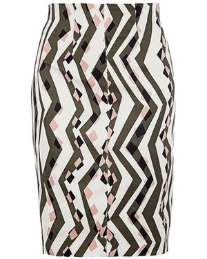 Conquista Summer Pencil Skirt - Black