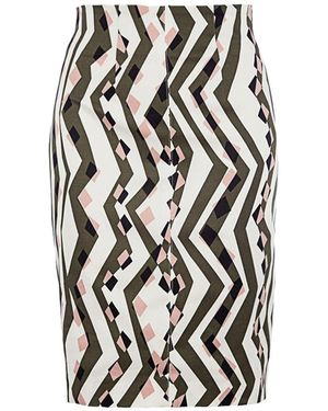 Conquista Summer Pencil Skirt - Black