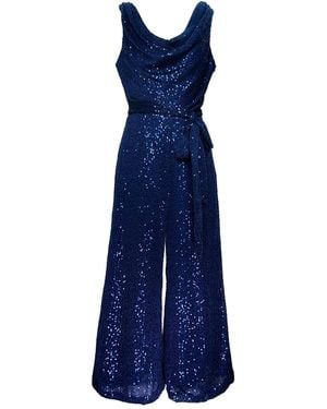 Emma Wallace Lora Jumpsuit - Blue