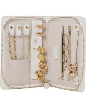 augustnoa Travel Jewellery Organizer - Metallic