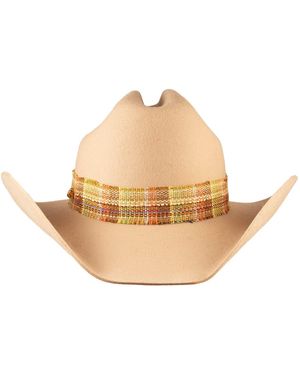 Shaded the Label Neutrals Looe Cream Cowboy Hat - Natural