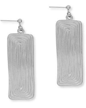 A Weathered Penny Palma Earrings - White