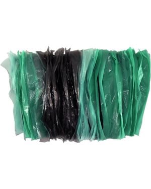 Laura Daili Reclaimed Layers Corset - Green