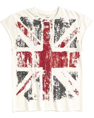 Other Union Jack Rocker Tee - Red